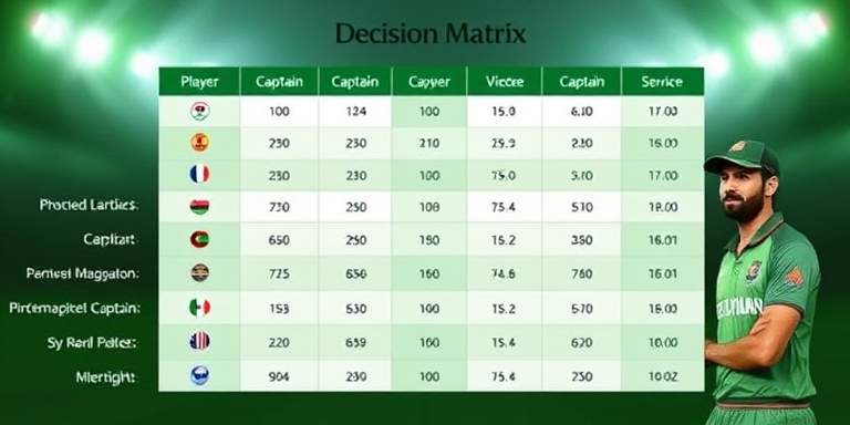 WinBuzz Fun Login captain decision matrix